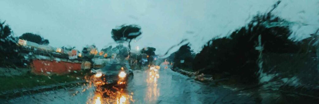 how to drive safely in the rain