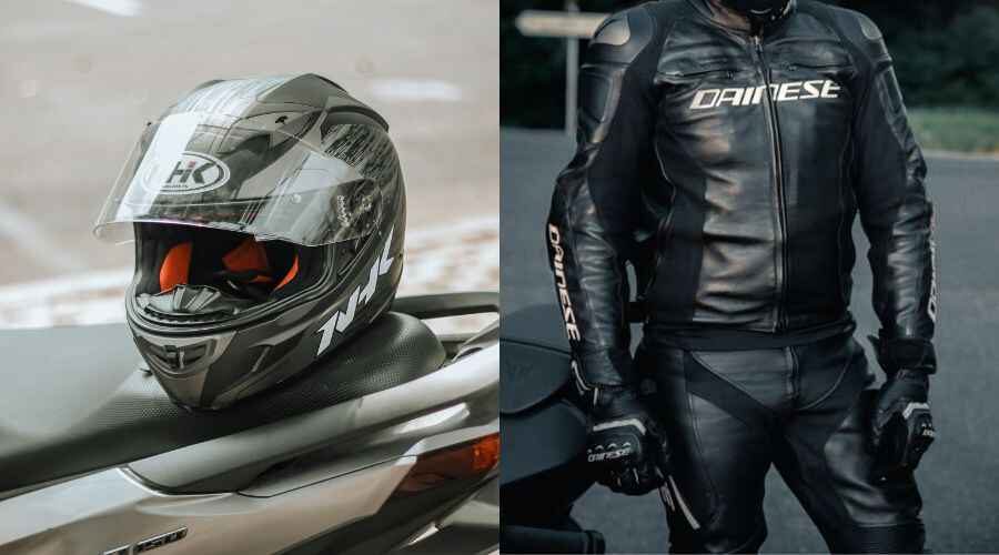 Full Face Helmet & Jacket Full Face Helmet & Jacket