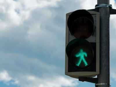 Road Sign-Green Light